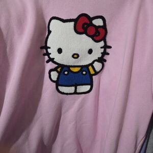 Hello Kitty Pink Sweatshirt with Cute Character Design